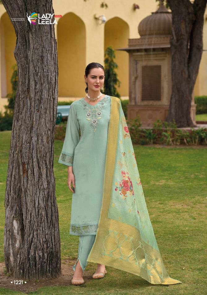 Tulips By Lady Leela Viscose Silk Designer Readymade Suits Wholesale Shop In Surat